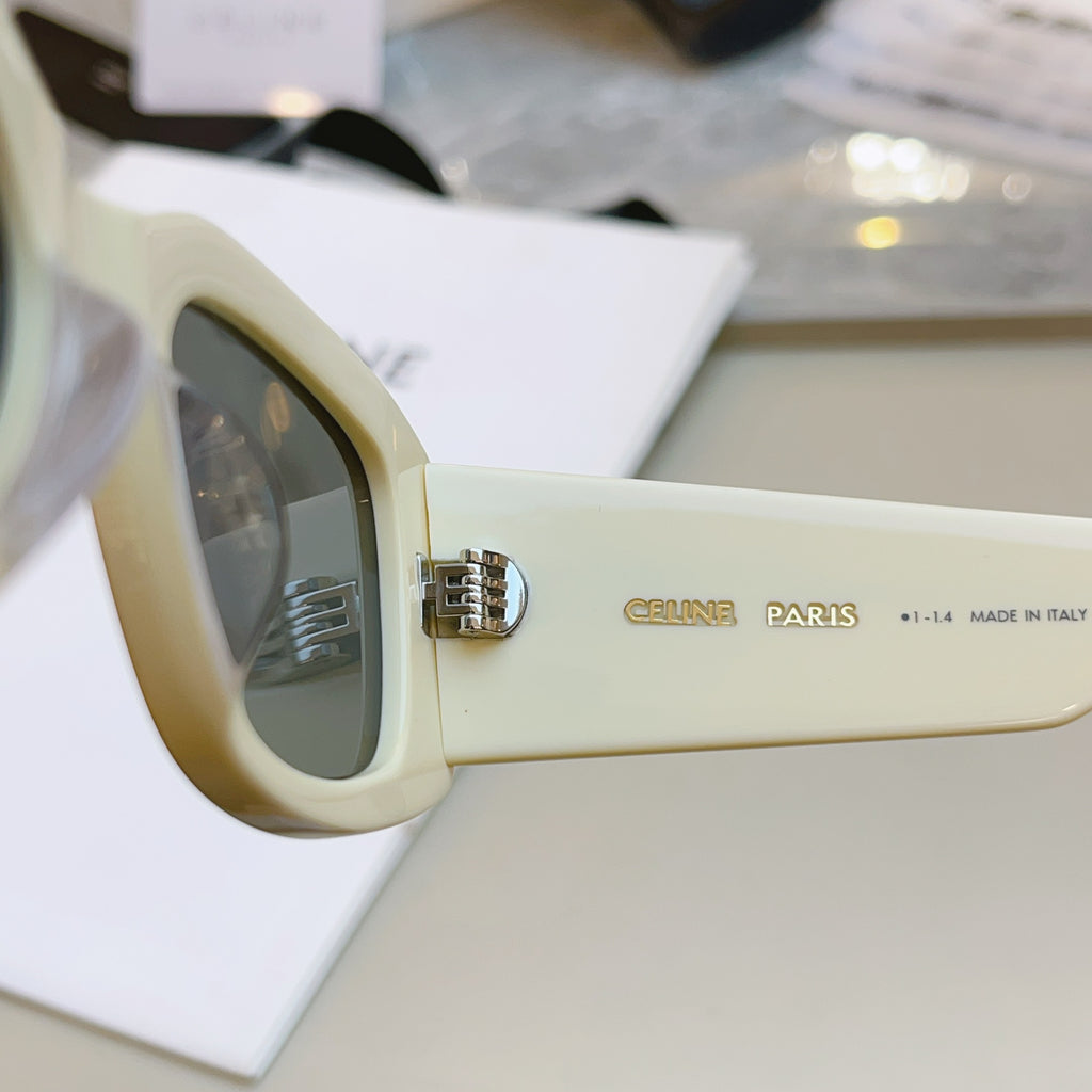 Celine CL40282U Fashion Brown Lens Sunglasses for Men & Women - detail image 6