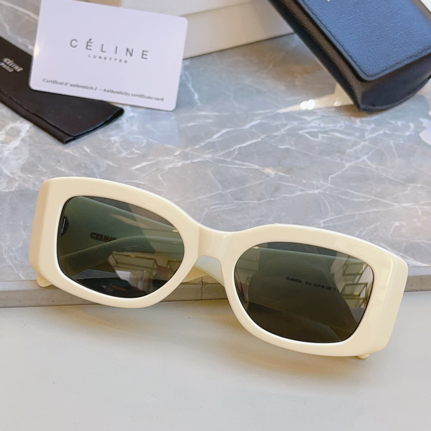 Celine CL40282U Fashion Brown Lens Sunglasses for Men & Women - detail image 3
