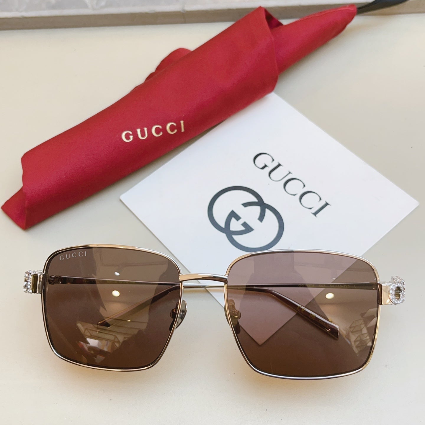 Gucci GG1937S Fashion Brown Lens Sunglasses for Men & Women - 464832