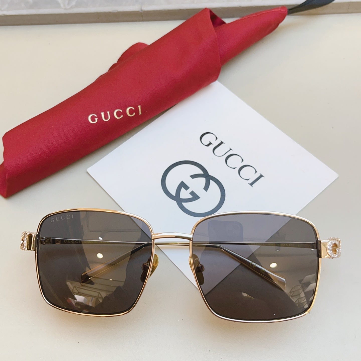 Gucci GG1937S Fashion Brown Lens Sunglasses for Men & Women - 464832 - detail image 2