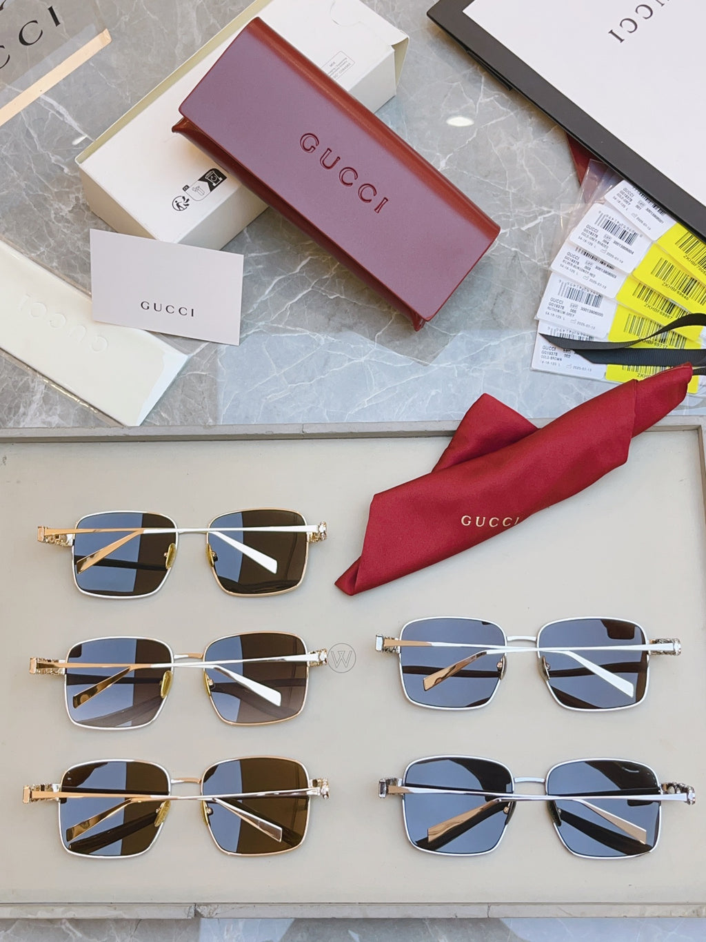 Gucci GG1937S Fashion Brown Lens Sunglasses for Men & Women - detail image 9