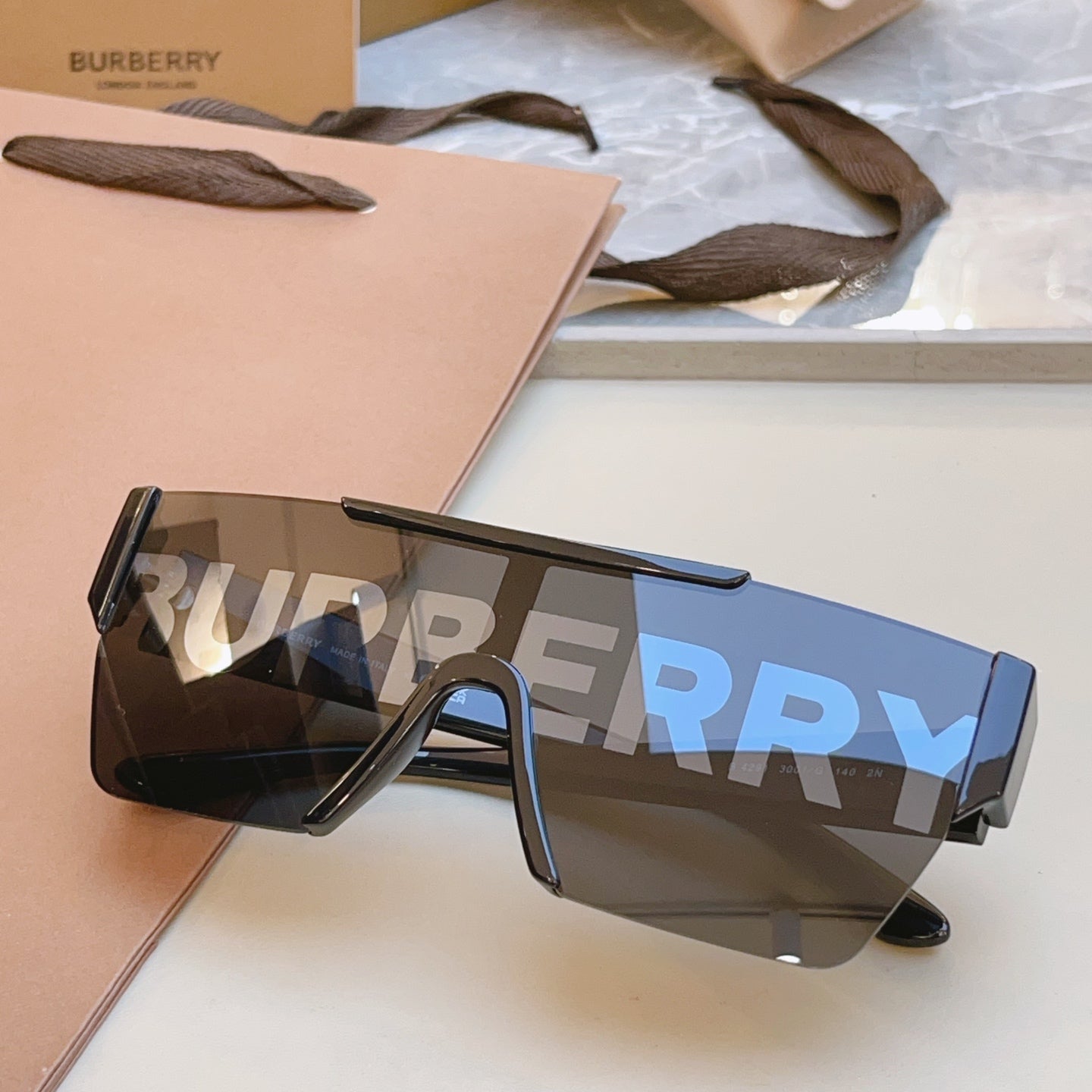 Burberry BE4291 Fashion Brown Lens Sunglasses for Men & Women - detail image 9