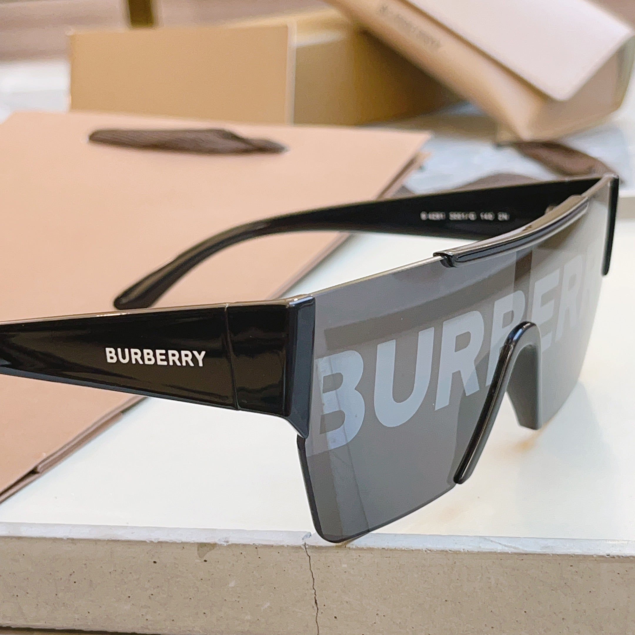 Burberry BE4291 Fashion Brown Lens Sunglasses for Men & Women - detail image 7