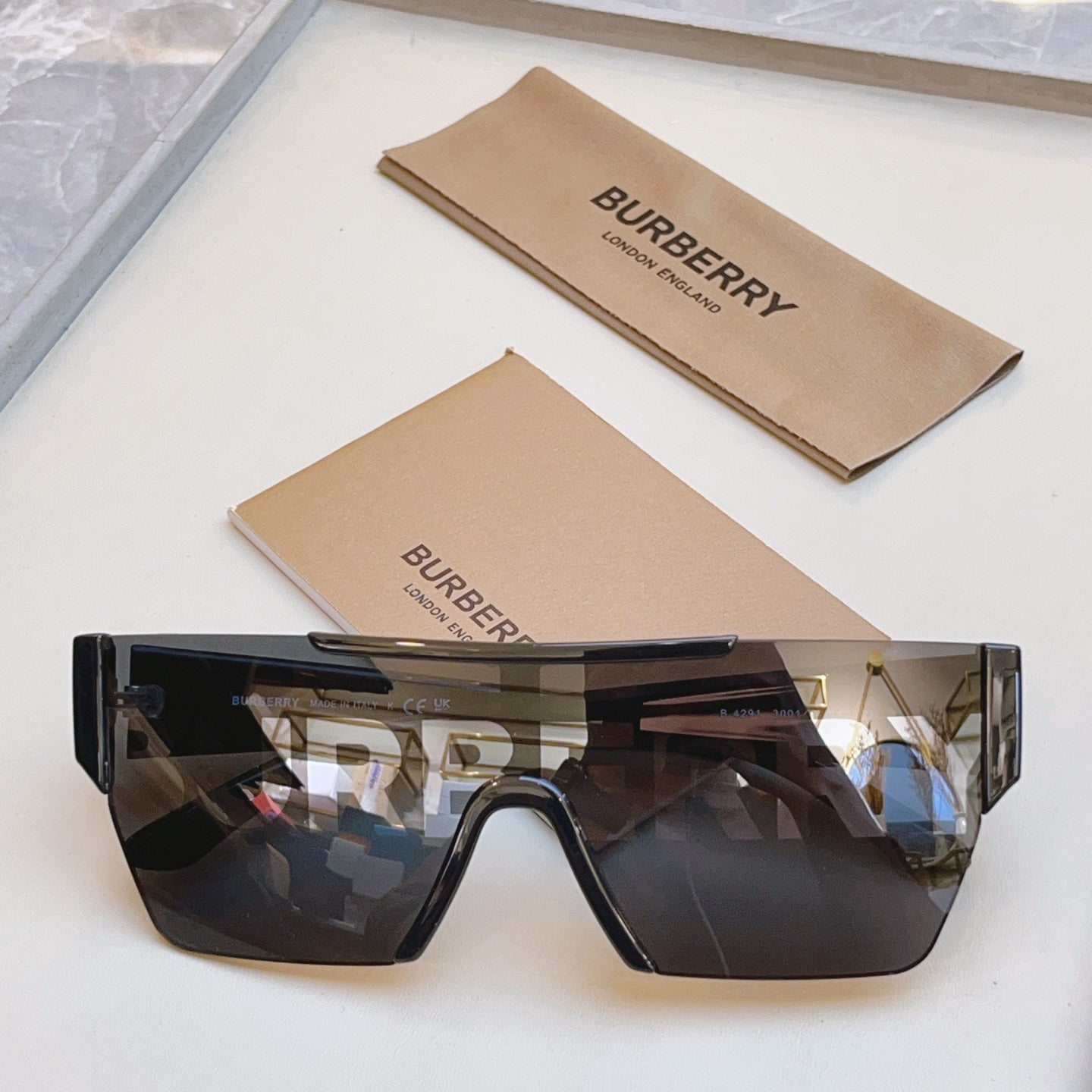 Burberry BE4291 Fashion Brown Lens Sunglasses for Men & Women