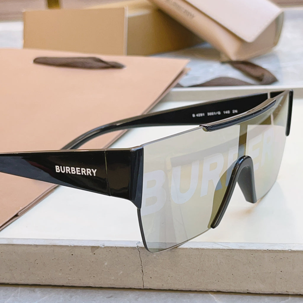 Burberry BE4291 Fashion Gold Lens Sunglasses for Men & Women - detail image 8