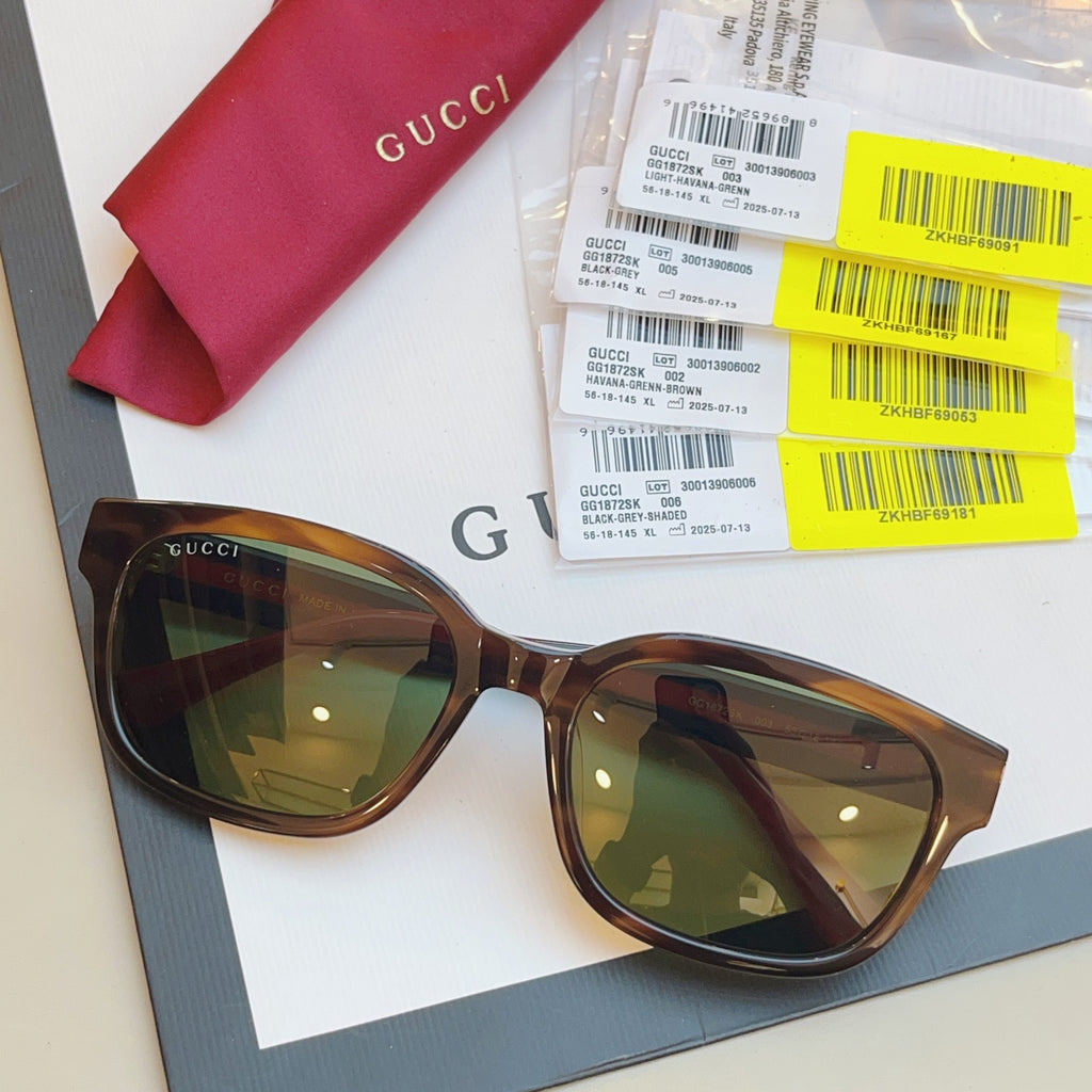 Gucci GG1872S Fashion Black Lens Sunglasses for Men & Women - 431309 - detail image 6