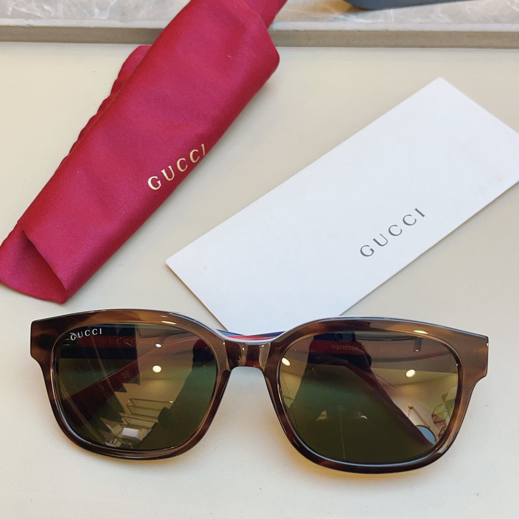 Gucci GG1872S Fashion Black Lens Sunglasses for Men & Women