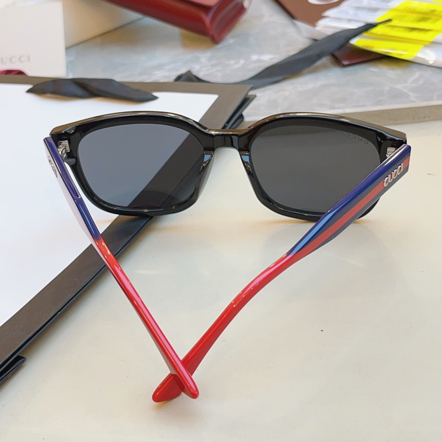 Gucci GG1872S Fashion Red Lens Sunglasses for Men & Women