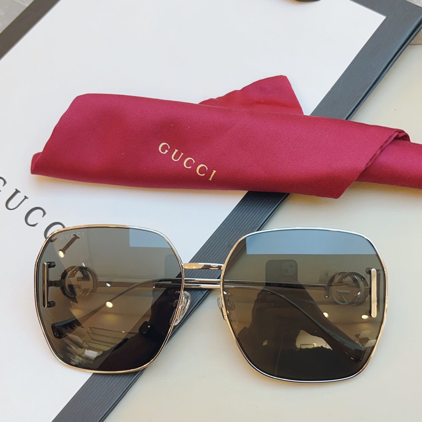 Gucci GG1207SA Fashion Brown Lens Sunglasses for Men & Women - 431306 - detail image 4