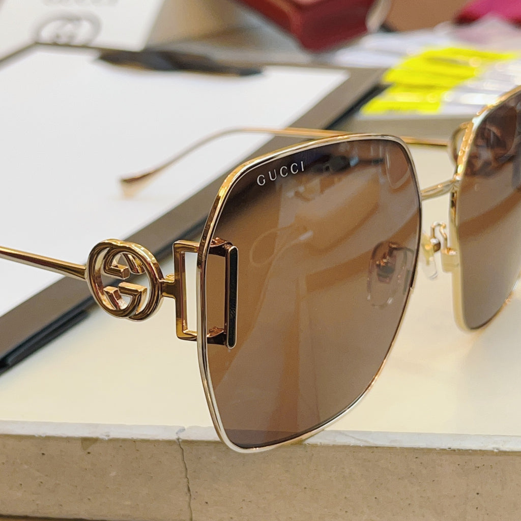 Gucci GG1207SA Fashion Brown Lens Sunglasses for Men & Women - 431306 - detail image 7