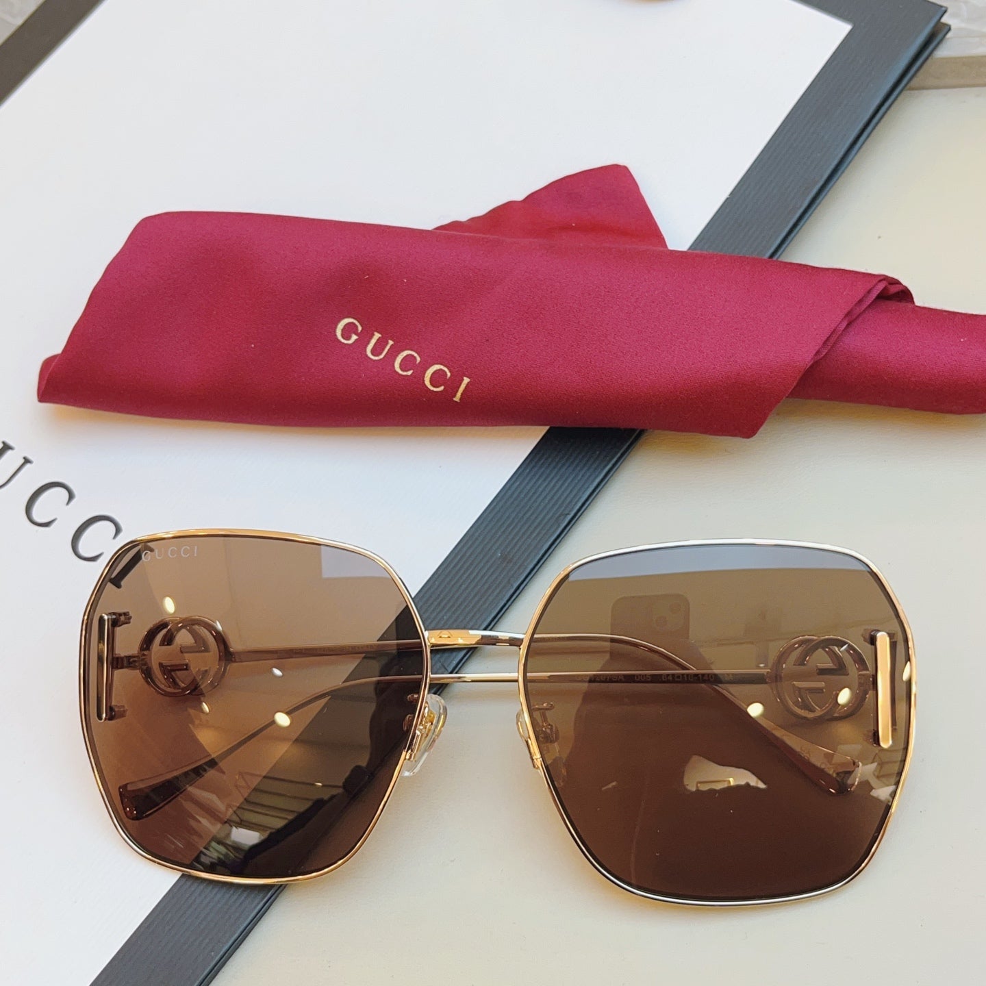Gucci GG1207SA Fashion Brown Lens Sunglasses for Men & Women - 431306