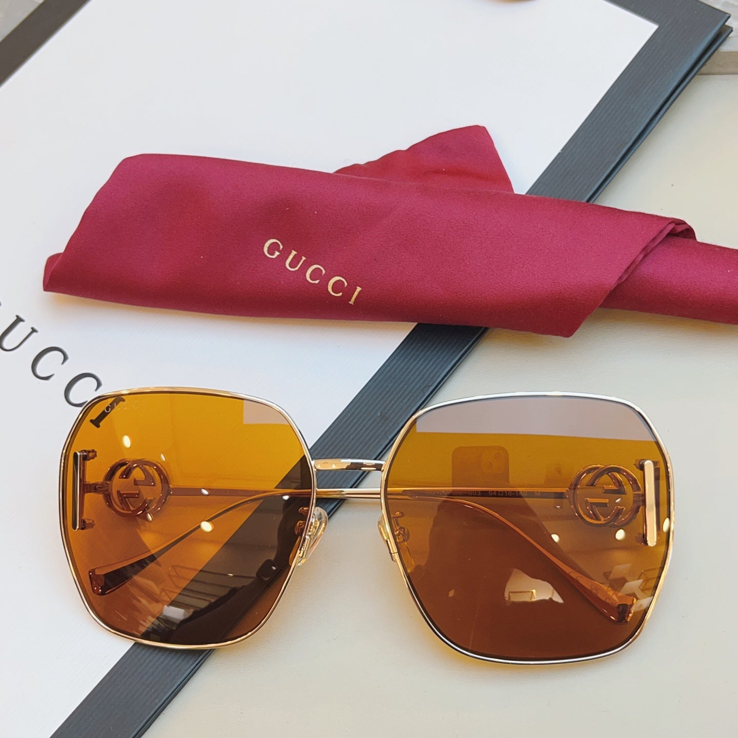 Gucci GG1207SA Fashion Brown Lens Sunglasses for Men & Women - 431306 - detail image 6