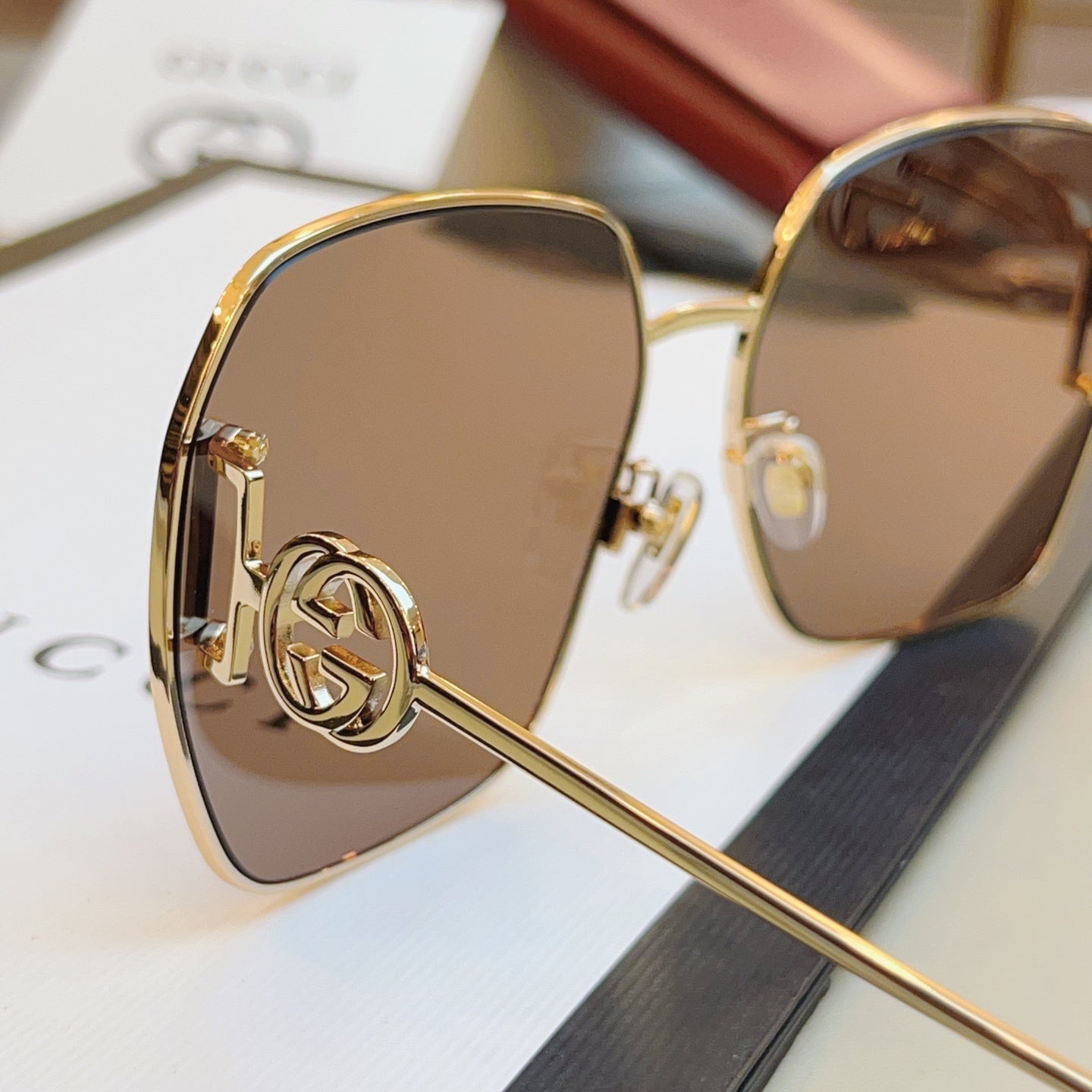 Gucci GG1207SA Fashion Brown Lens Sunglasses for Men & Women - 431306 - detail image 9