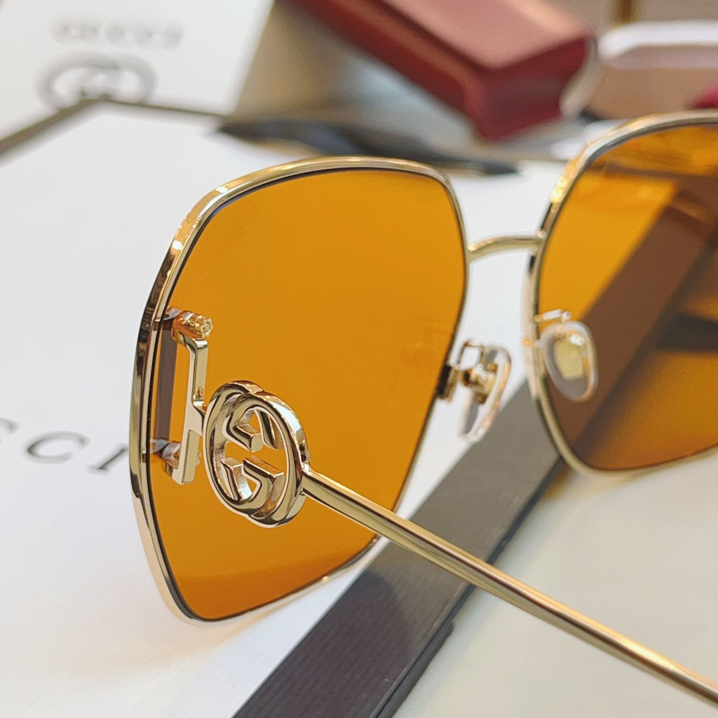 Gucci GG1207SA Fashion Gray Lens Sunglasses for Men & Women - detail image 8