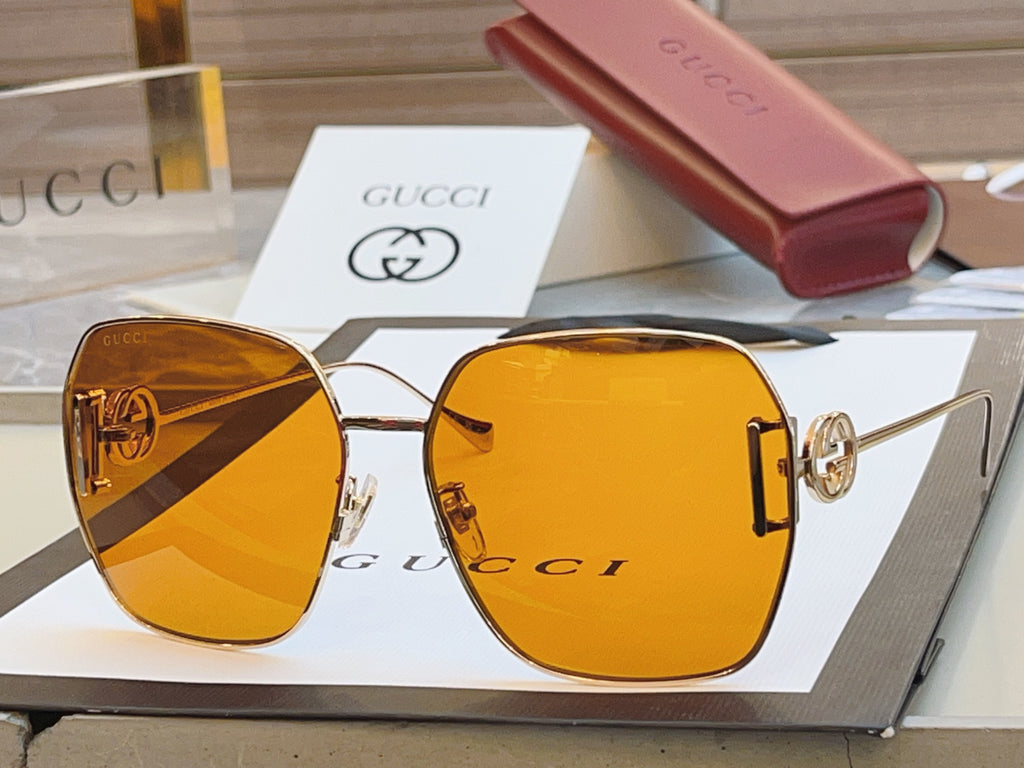 Gucci GG1207SA Fashion Gray Lens Sunglasses for Men & Women - detail image 6