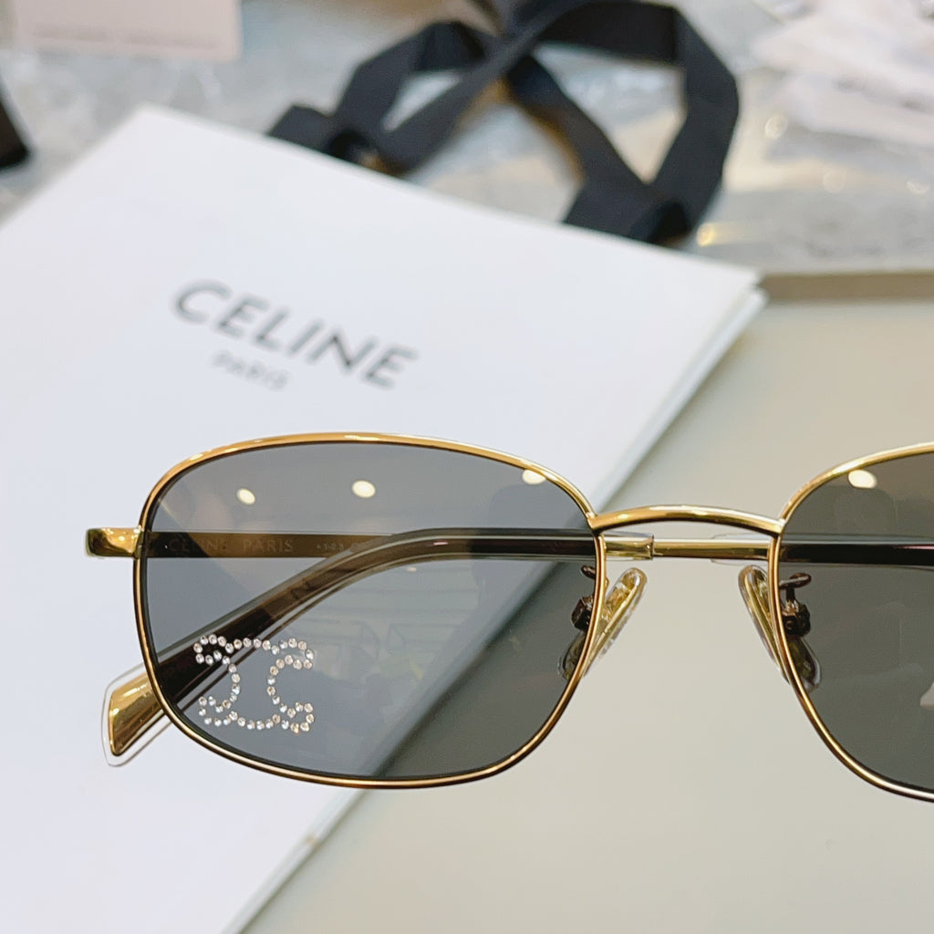 Celine CL40285U Fashion Brown Lens Sunglasses for Men & Women - detail image 3