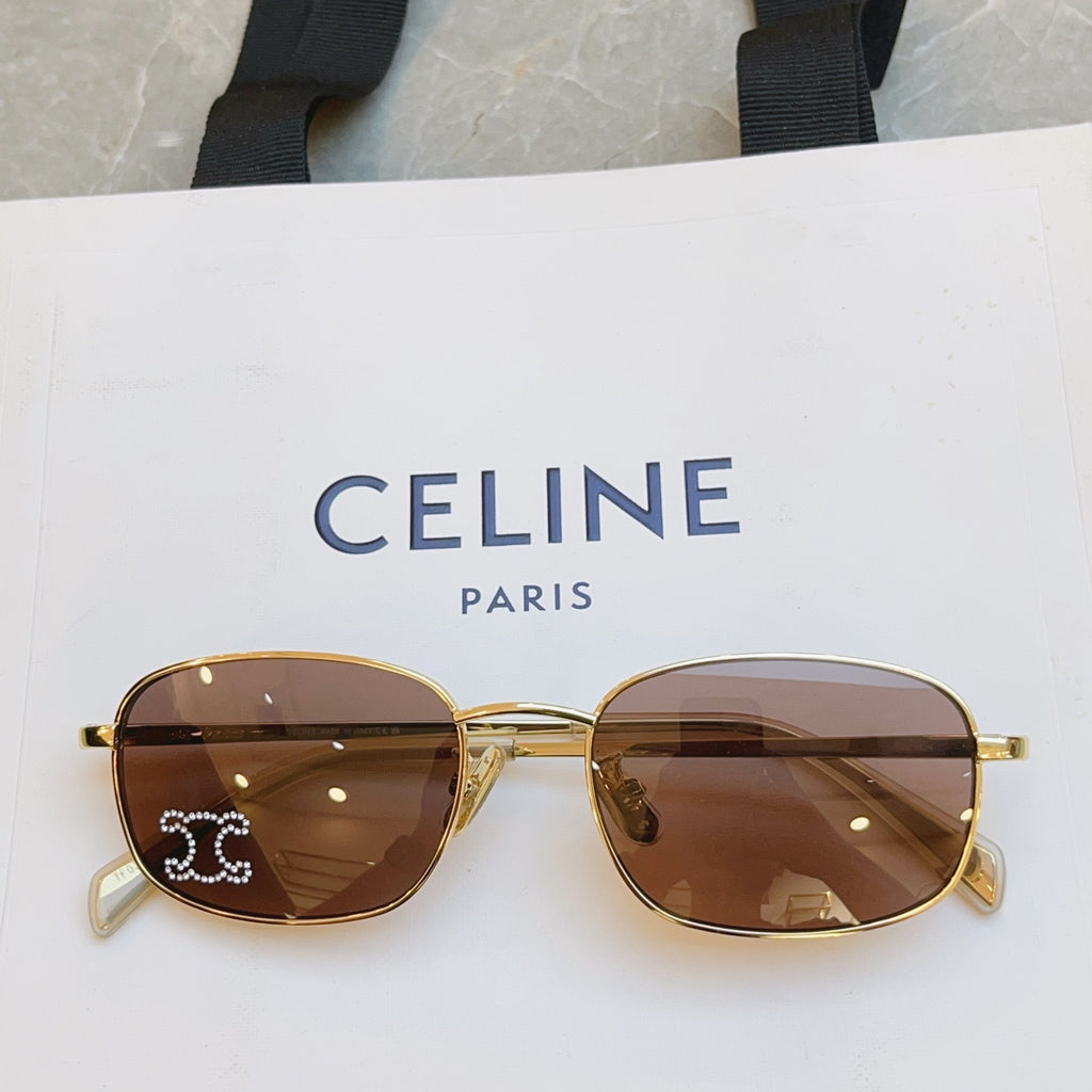 Celine CL40285U Fashion Brown Lens Sunglasses for Men & Women - 415639