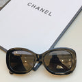 Chanel CH5468-B-A Fashion Black Lens Sunglasses for Men & Women