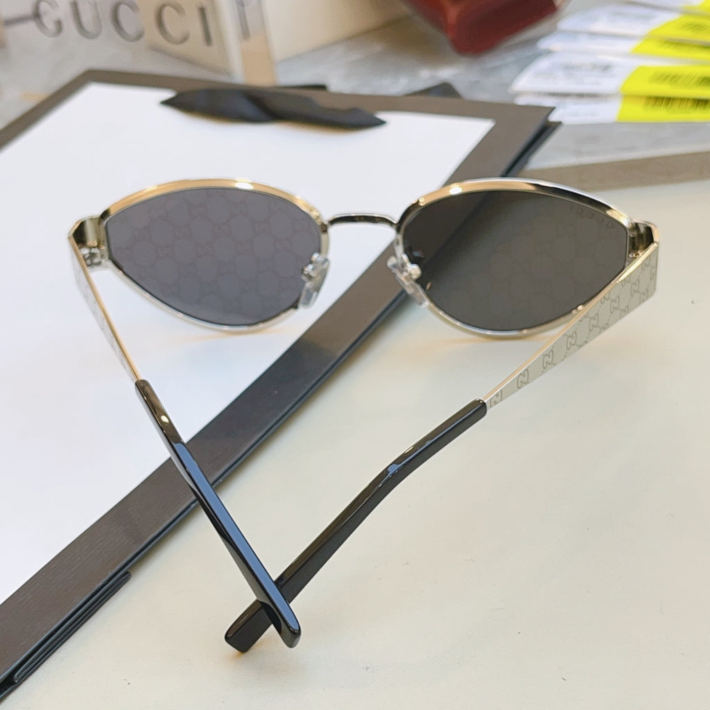 Gucci GG1853O Fashion Gray Lens Sunglasses for Men & Women - detail image 9