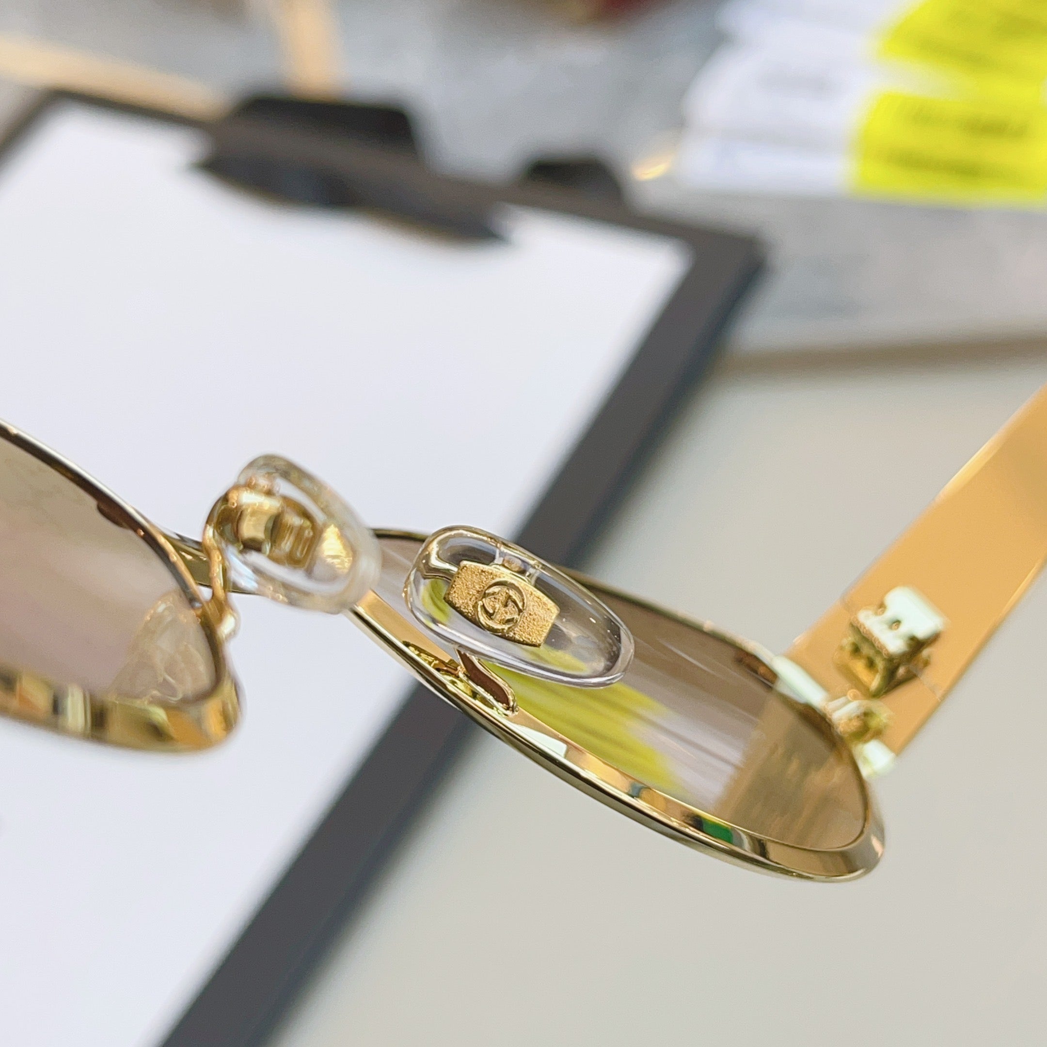 Gucci GG1853O Fashion Orange Lens Sunglasses for Men & Women - detail image 8