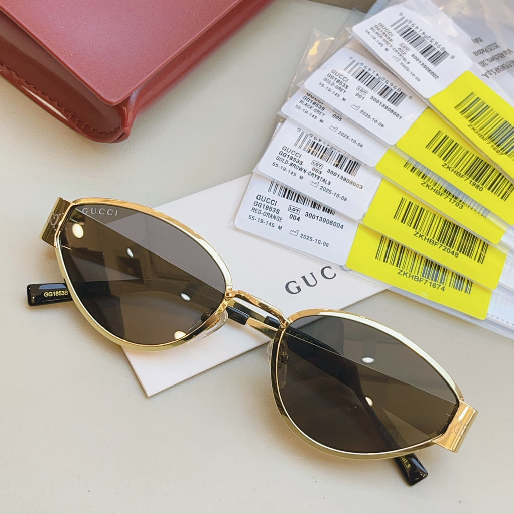Gucci GG1853O Fashion Orange Lens Sunglasses for Men & Women - detail image 2