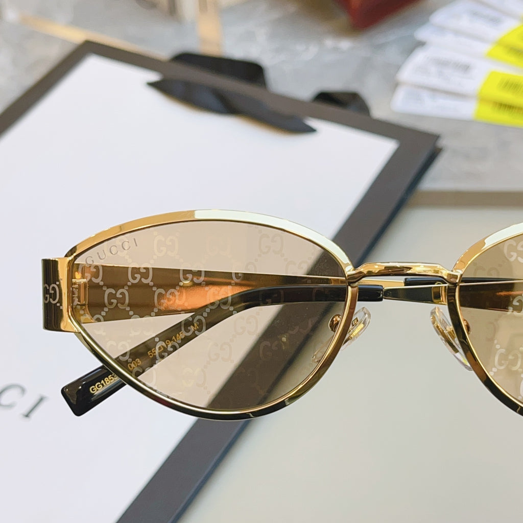 Gucci GG1853O Fashion Orange Lens Sunglasses for Men & Women - detail image 6