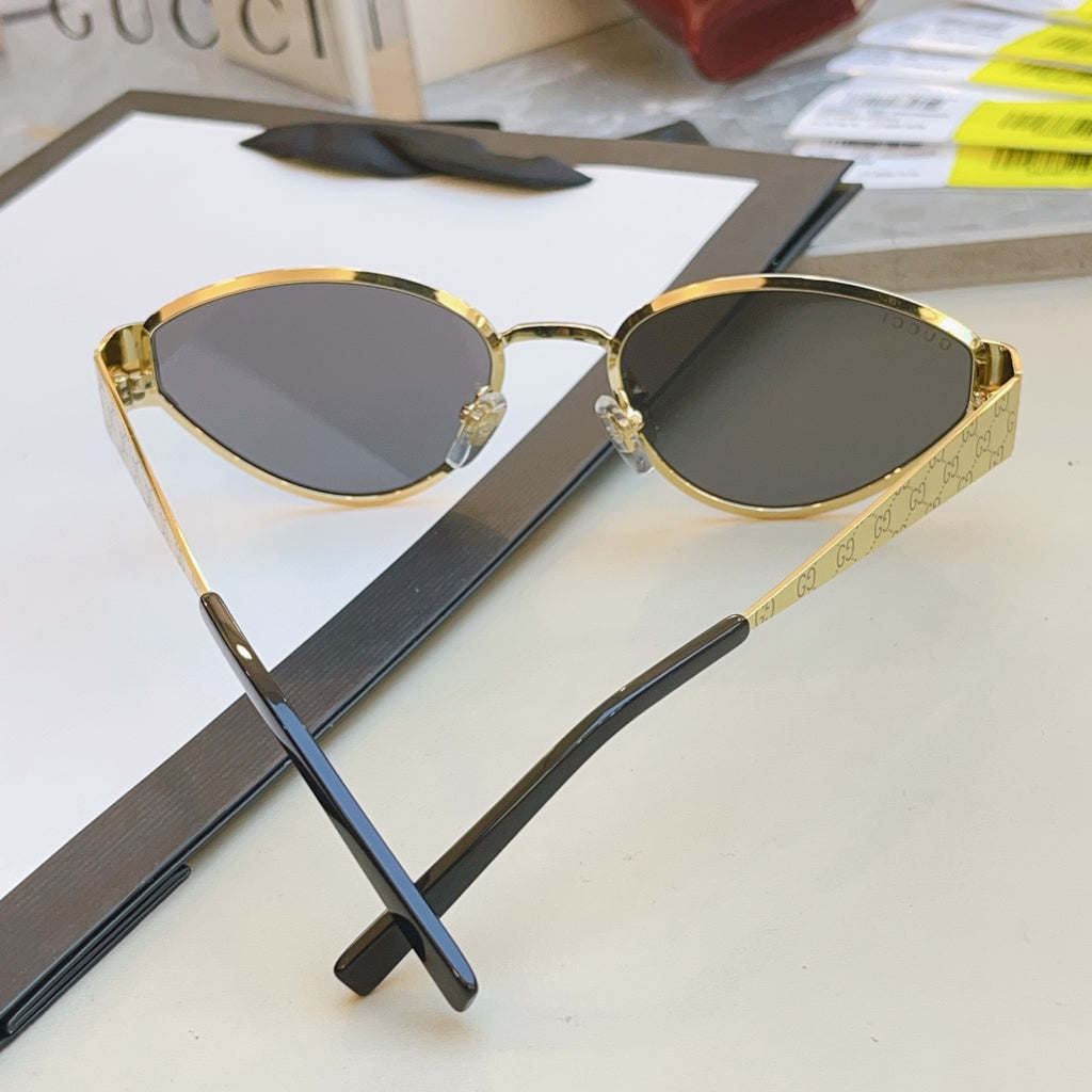Gucci GG1853O Fashion Brown Lens Sunglasses for Men & Women - detail image 3