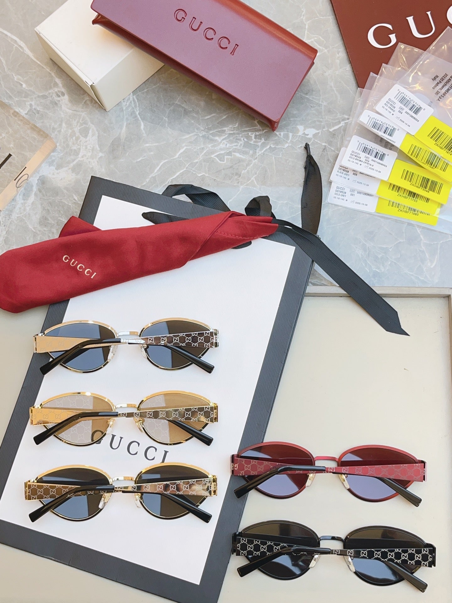 Gucci GG1853O Fashion Brown Lens Sunglasses for Men & Women - detail image 8