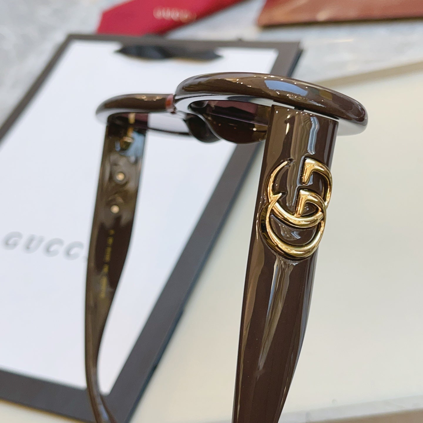 Gucci GG1829SK Fashion Red Lens Sunglasses for Men & Women - 464826 - detail image 7