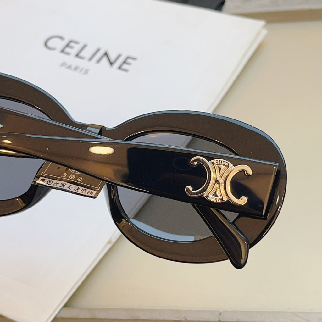 Celine CL40312U Fashion Black Lens Sunglasses for Men & Women - 382543 - detail image 4