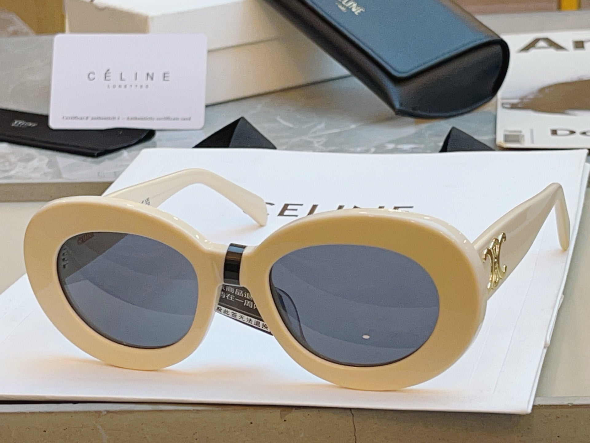 Celine CL40312U Fashion Brown Lens Sunglasses for Men & Women