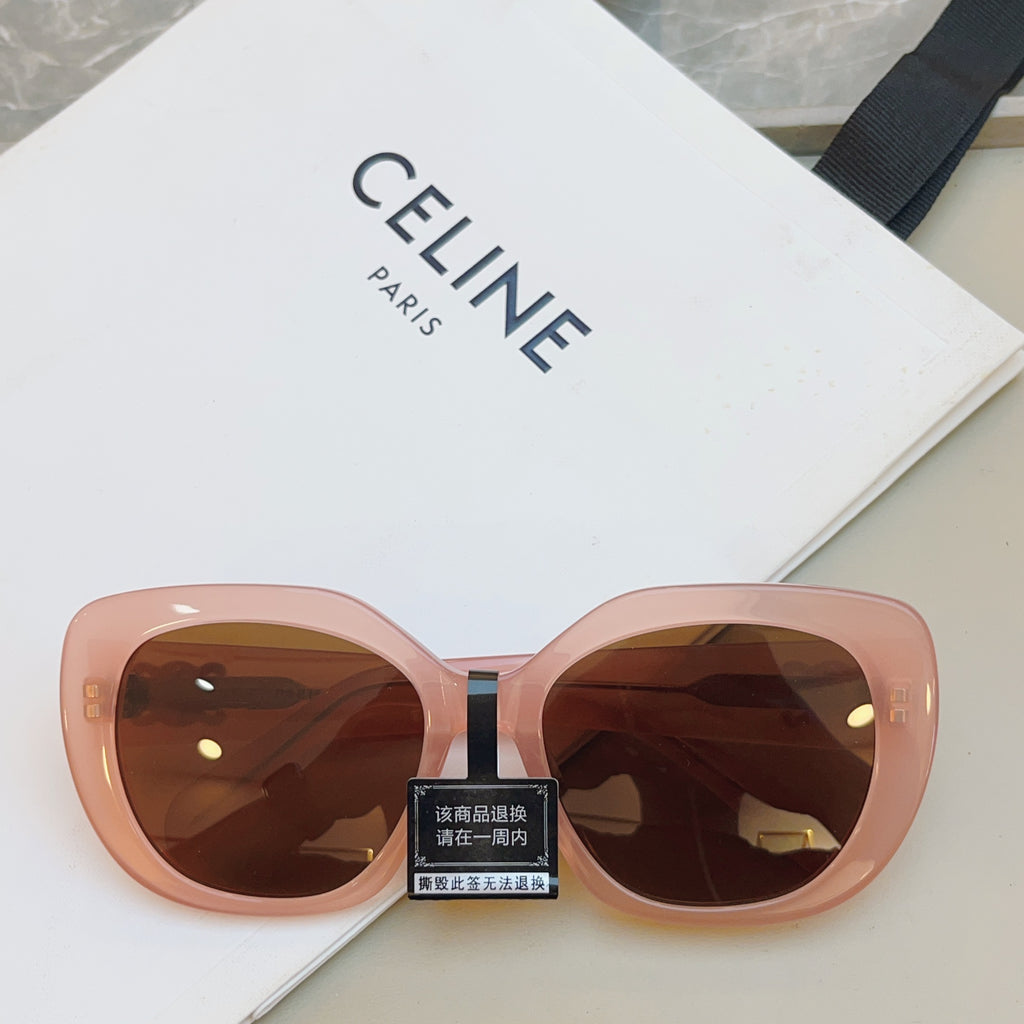 Celine CL40226U Fashion Red Lens Sunglasses for Men & Women - 382538