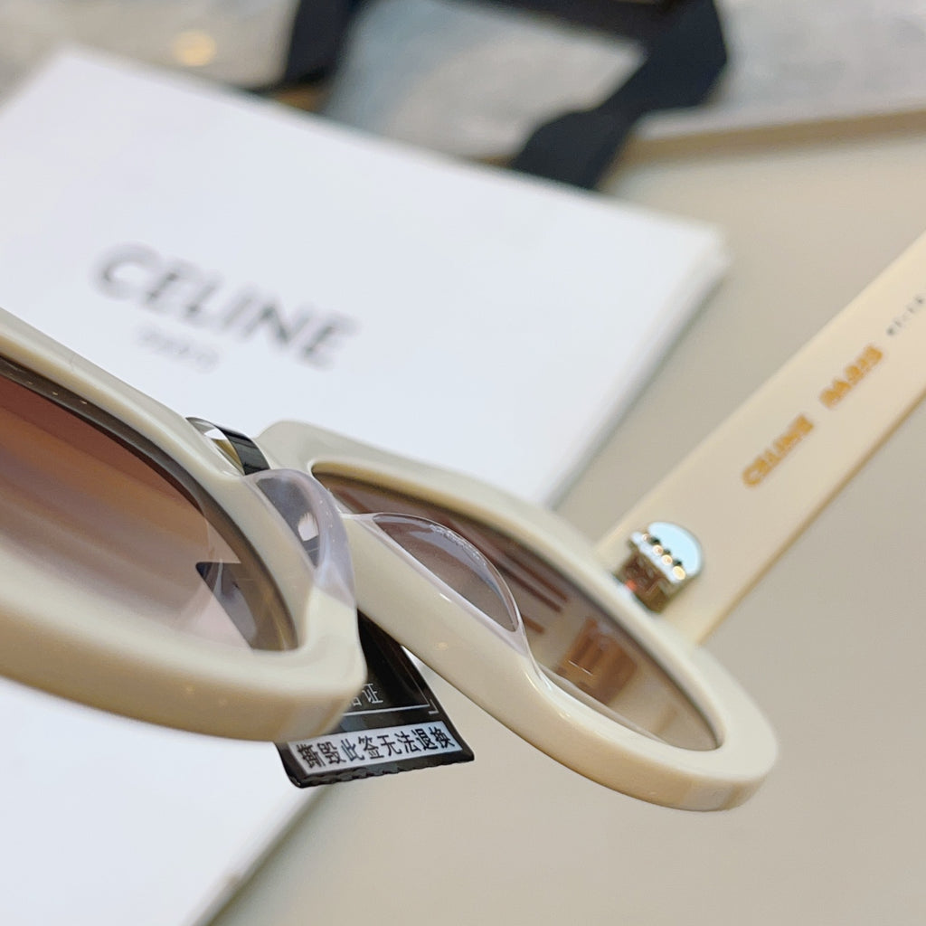 Celine CL40226U Fashion Red Lens Sunglasses for Men & Women - detail image 8