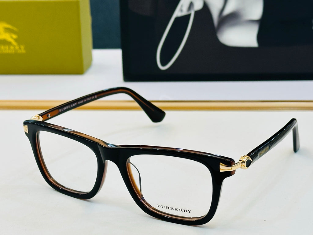 Burberry BE2437A Acetate Fashion Black Lens Sunglasses for Men & Women - detail image 4