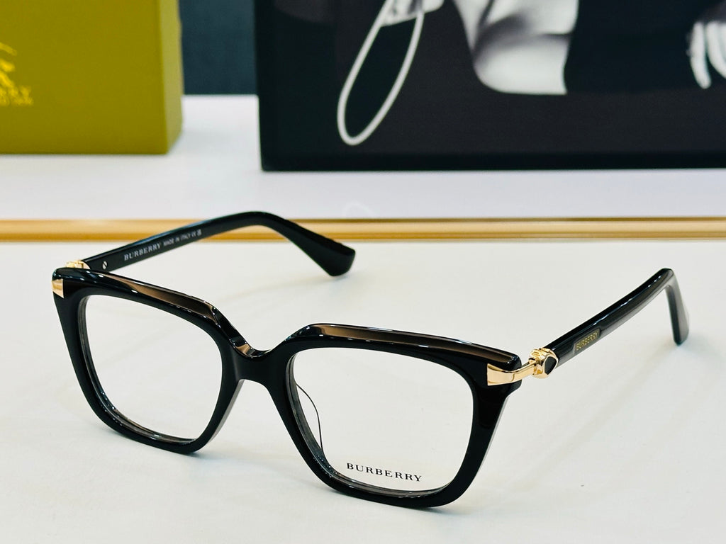 Burberry BE2437B Acetate Fashion Black Lens Sunglasses for Men & Women