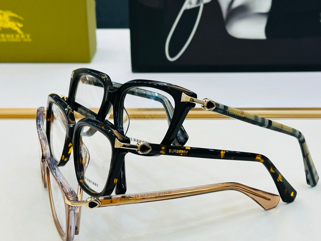 Burberry BE2437B Acetate Fashion Black Lens Sunglasses for Men & Women - detail image 8