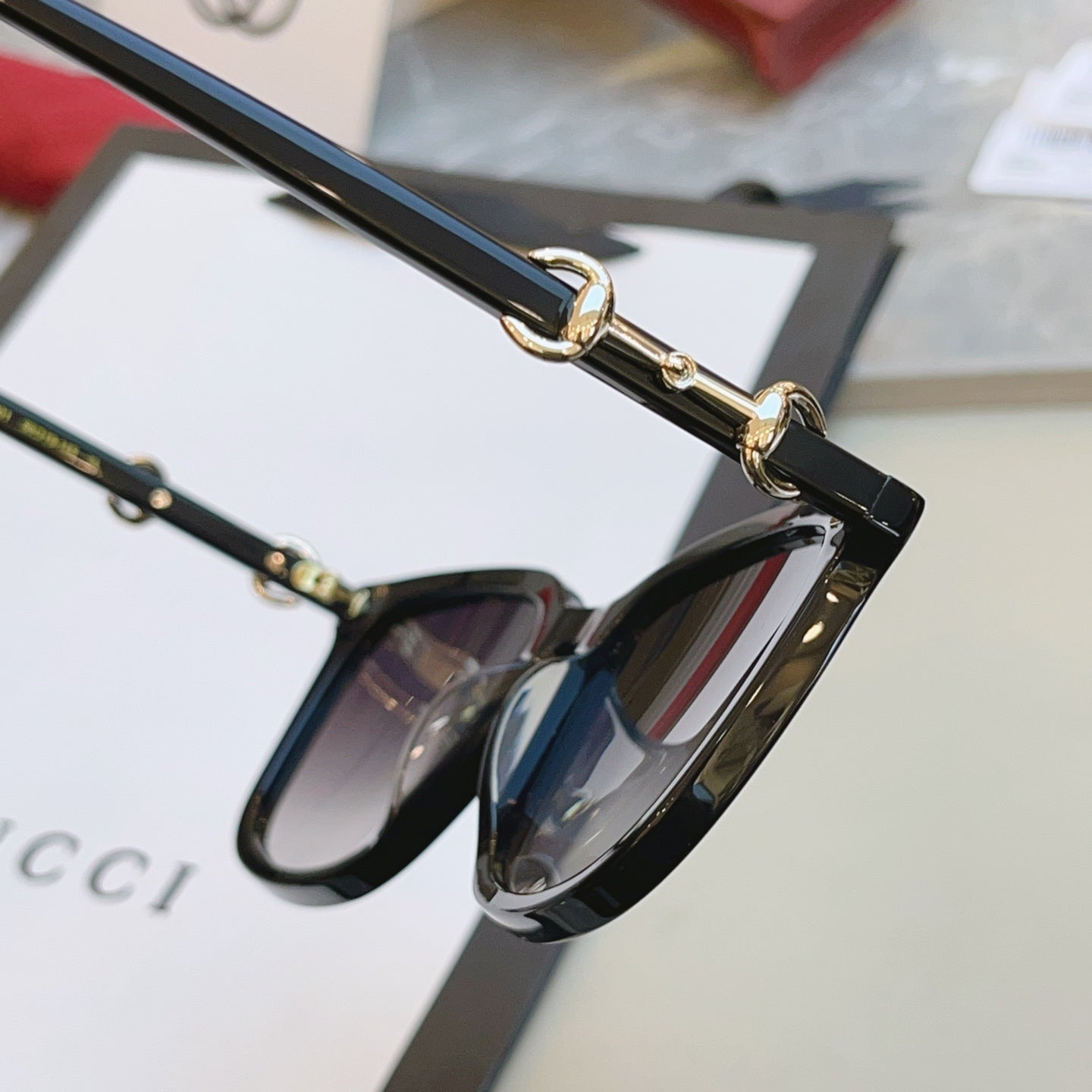 Gucci GG2057SK Fashion Black Lens Sunglasses for Men & Women - 493267 - detail image 8