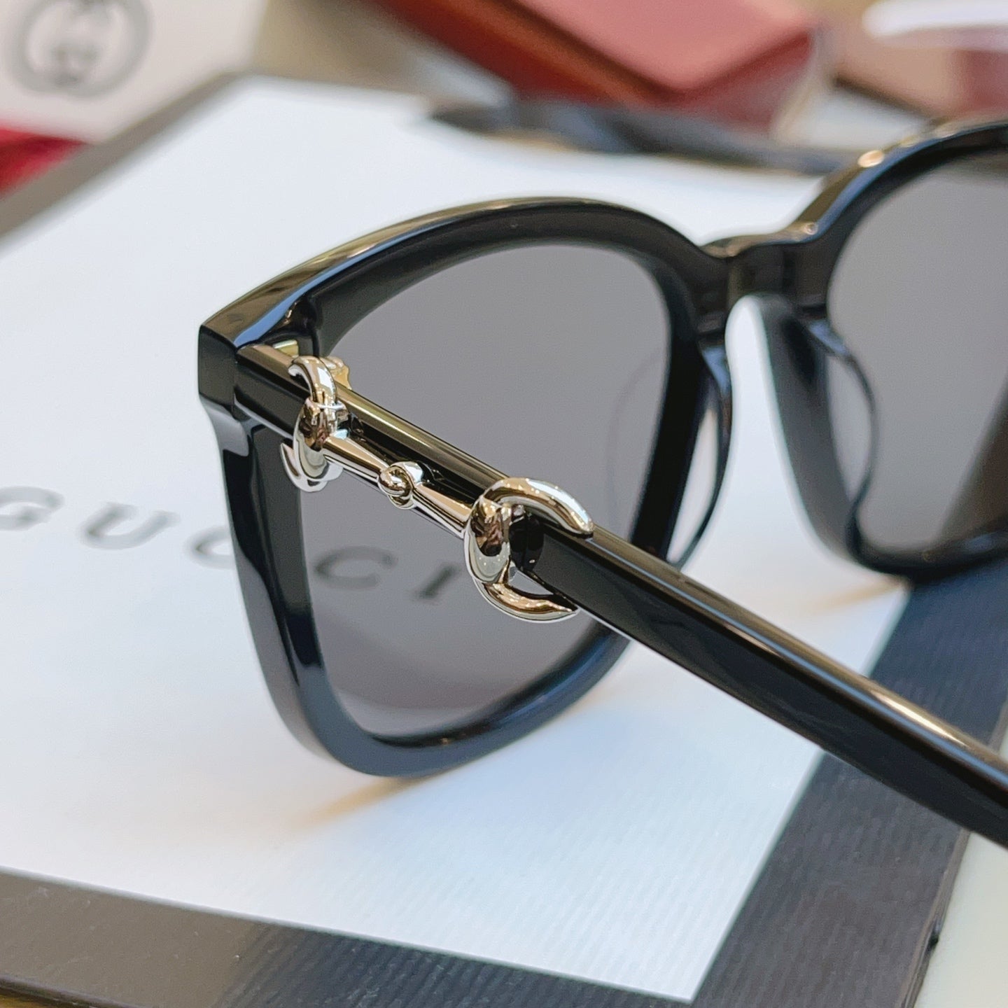 Gucci GG2057SK Fashion Orange Lens Sunglasses for Men & Women - detail image 8
