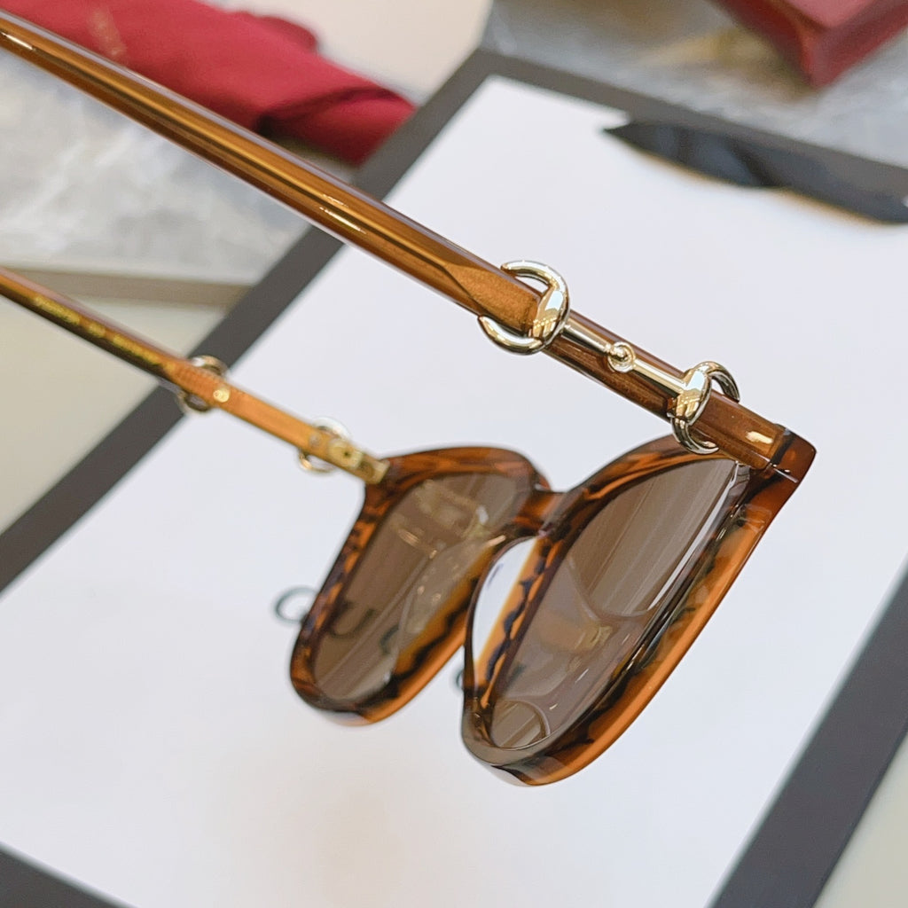 Gucci GG2057SK Fashion Black Lens Sunglasses for Men & Women - detail image 5