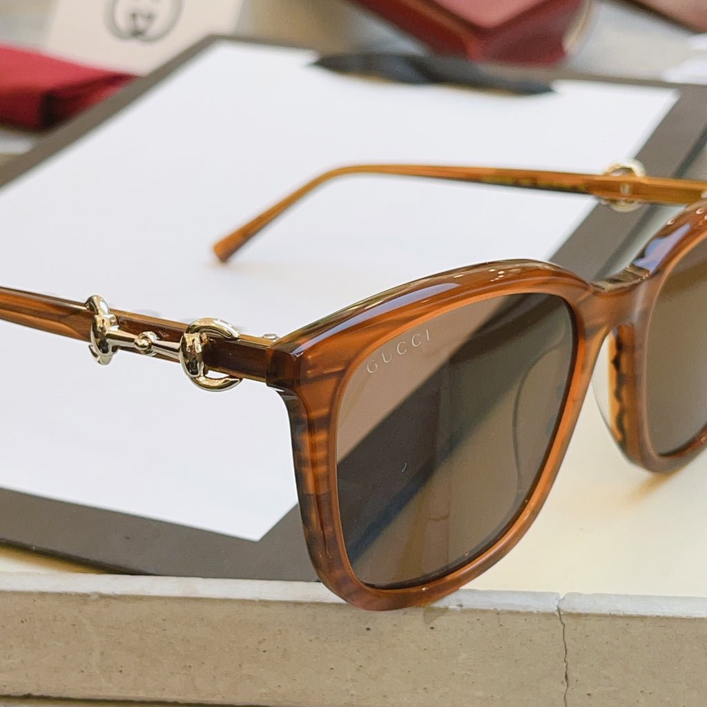 Gucci GG2057SK Fashion Black Lens Sunglasses for Men & Women - detail image 4