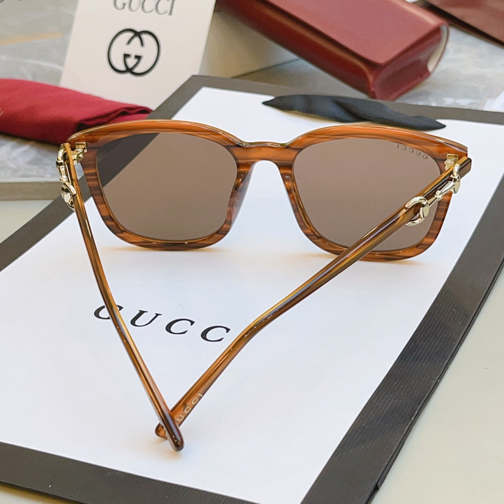 Gucci GG2057SK Fashion Black Lens Sunglasses for Men & Women - detail image 6