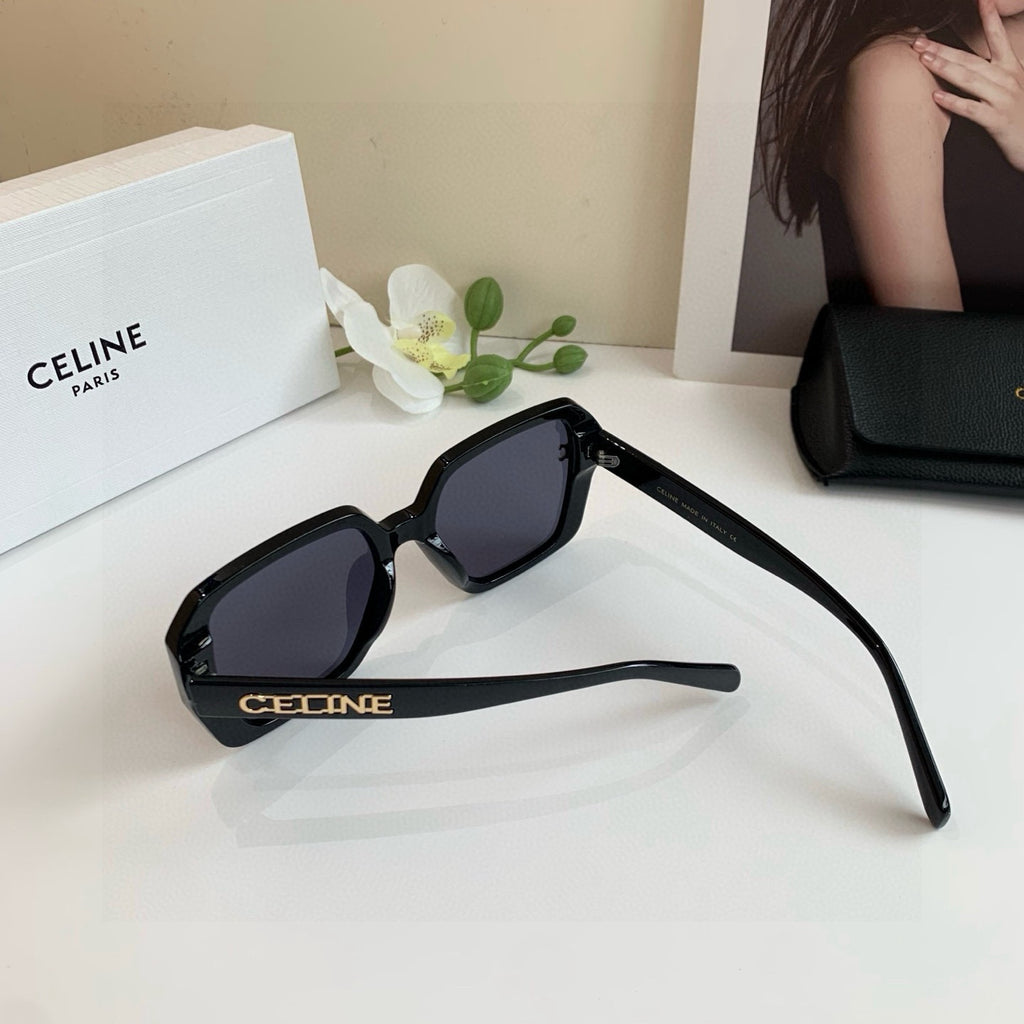 Celine Square Black Lens Sunglasses for Men & Women - 449239 - detail image 2