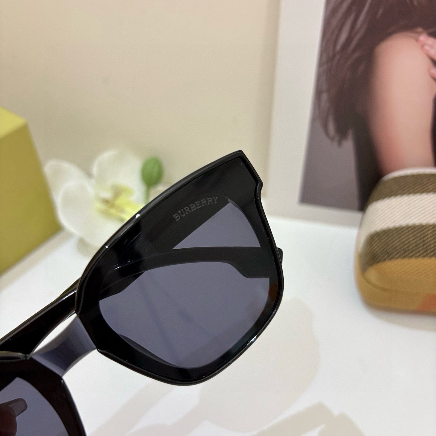 Burberry Square Black Lens Sunglasses for Men & Women - 935111 - detail image 2