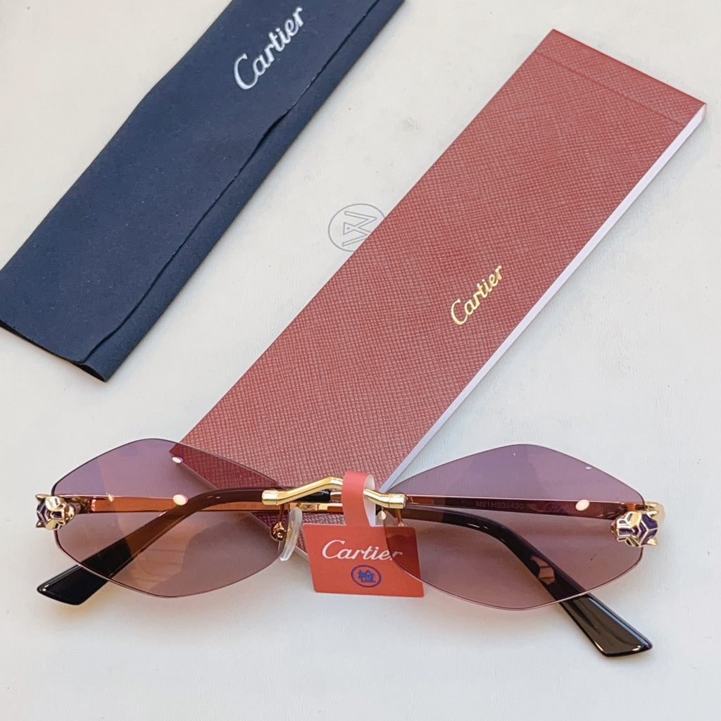 Cartier CT0433S Fashion Red Lens Sunglasses for Men & Women - 415937