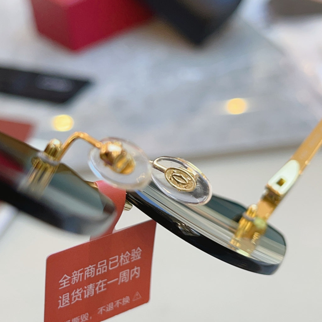 Cartier CT0433S Fashion Red Lens Sunglasses for Men & Women - 415938 - detail image 6