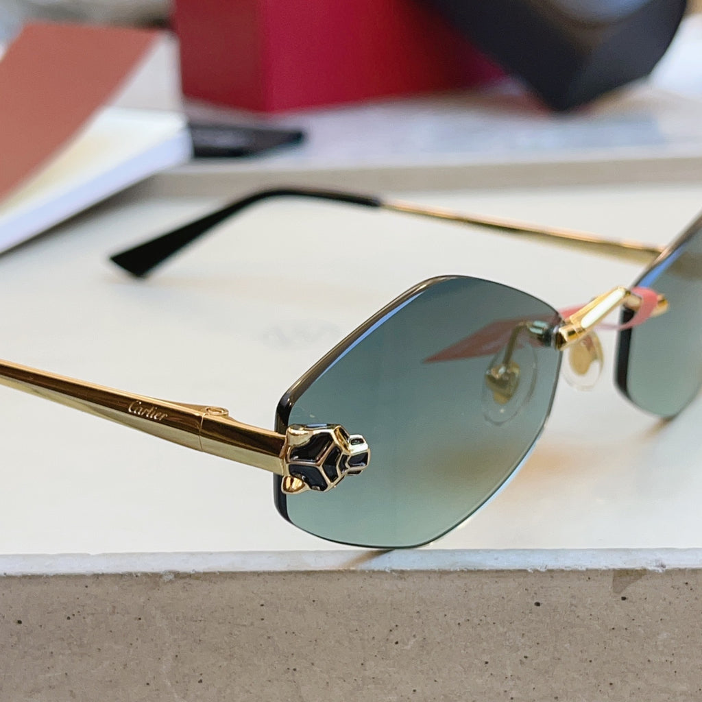Cartier CT0433S Fashion Red Lens Sunglasses for Men & Women - 415938 - detail image 4