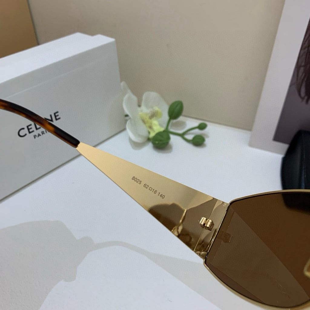 Celine Fashion Brown Lens Sunglasses for Men & Women - 132447