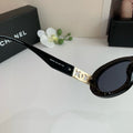 Chanel Round Black Lens Sunglasses for Men & Women