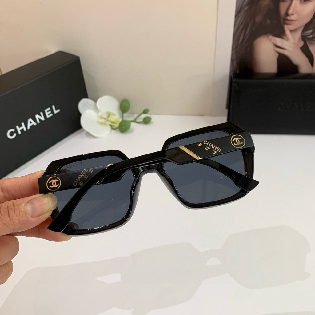 Chanel Square Black Lens Sunglasses for Men & Women - 465030 - detail image 2