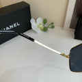 Chanel Square Silver Lens Sunglasses for Men & Women